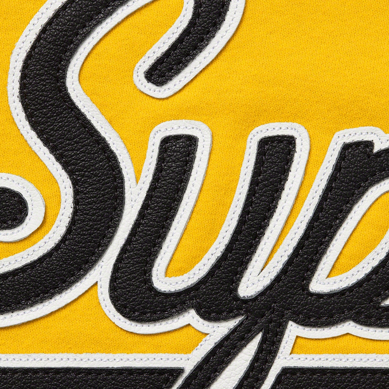 Supreme®/Vanson Leathers® Spider Web Zip Up Hooded Sweatshirt view 7